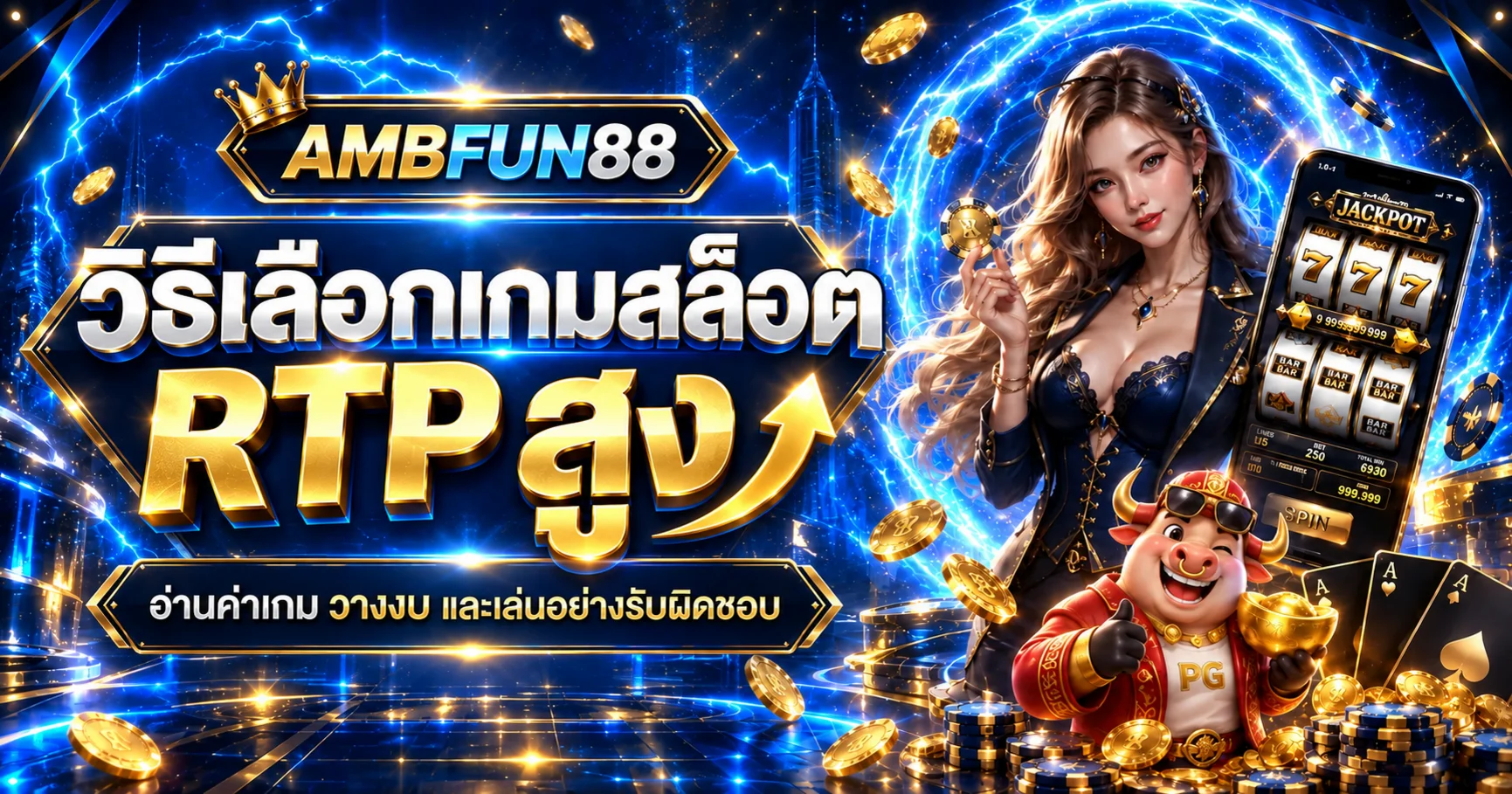 AMBFUN88 วิธีเลือกเกมสล็อต RTP สูงอย่างเข้าใจ